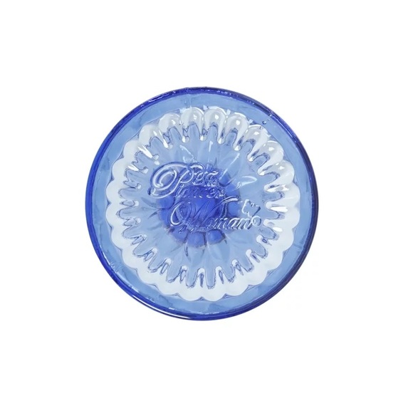 🌺 New Pioneer Woman (8) Amelia 14.7-Ounce Blue Embossed Heart Design Goblets - Picture 5 of 8